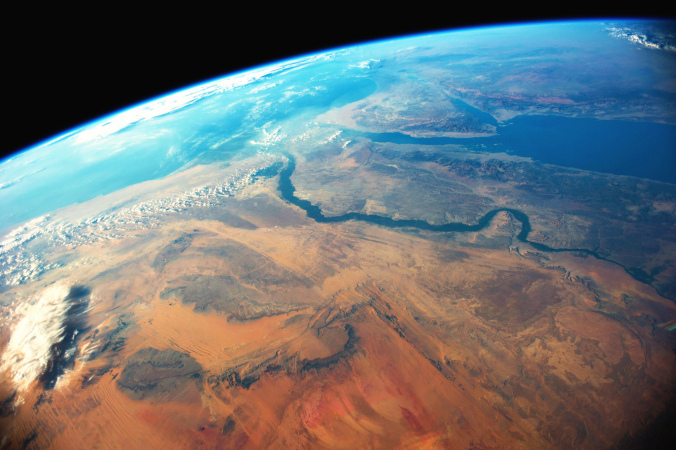 The Nile from far above