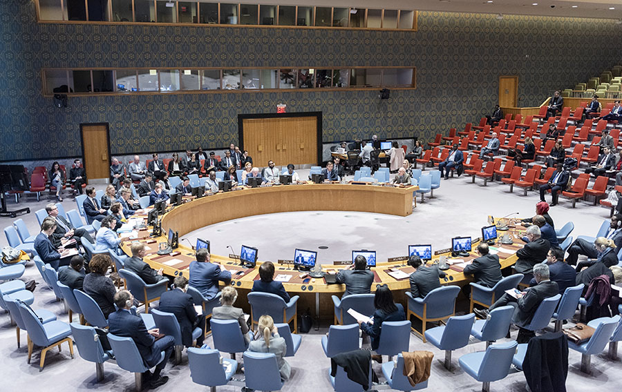 UN Security Council holds meeting on Somalia, 21 November 2019. Photo Manuel Elias, UN.