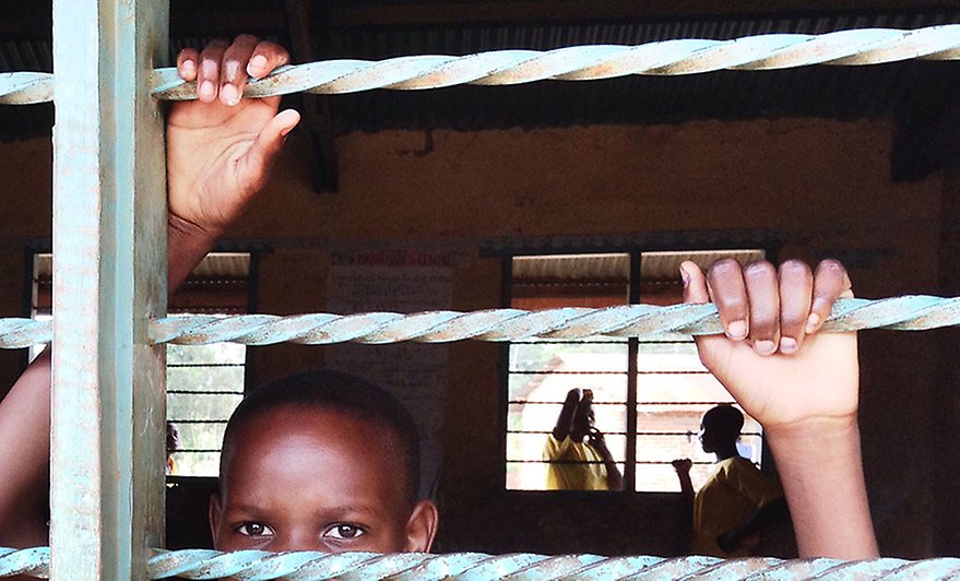 Mbale, Uganda,  21 June 2017. Pupils in a primary school classroom. Photo: Sven Hansen.